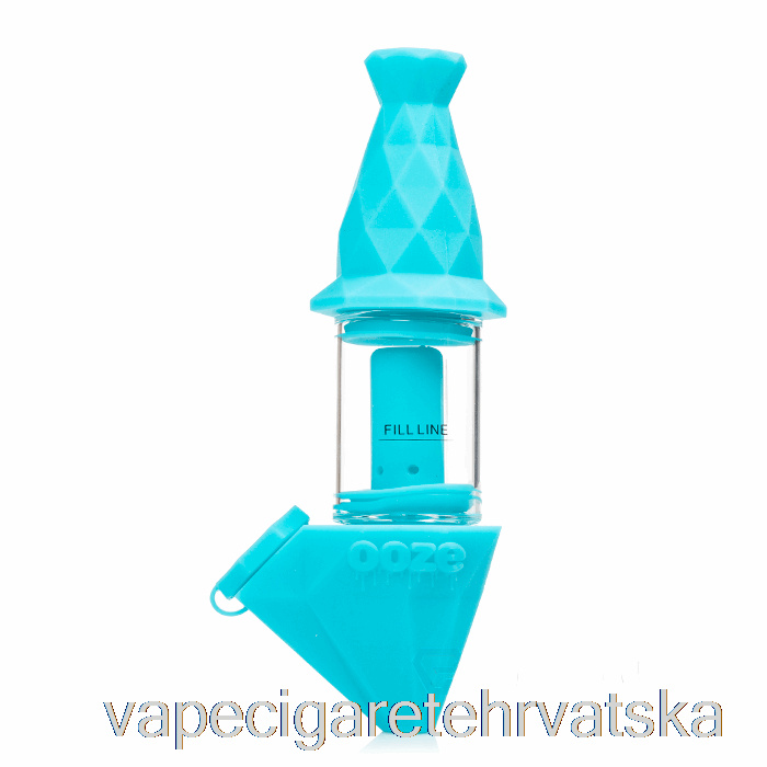 Vape Cigareta Ooze Bectar Silikonski Bubbler Aqua Teal (teal)